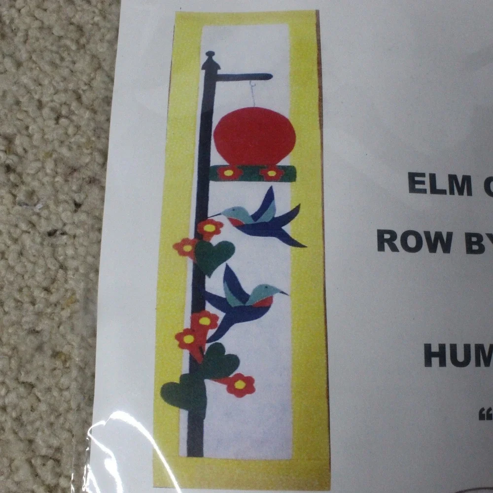 Elm Creek Ltd. Row By Row 2017 Hummingbirds On The Go Quilt Kit Multi Color OS